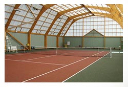 systeme de gestion de l'eclairage réalisé par mgp matic pour club de tennis